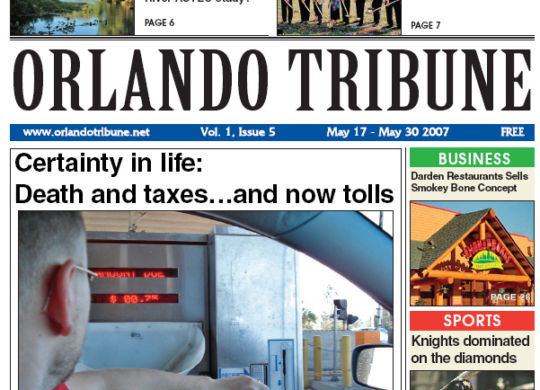 Orlando Tribune Toll Roads 1 2007 Gavin P Smith