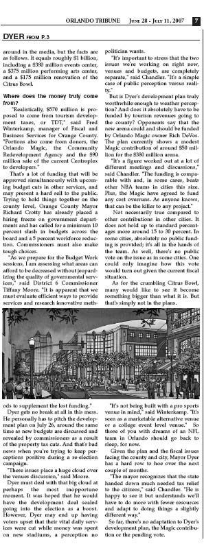 Orlando Tribune - Bowl Story 2007 2 Gavin P Smith