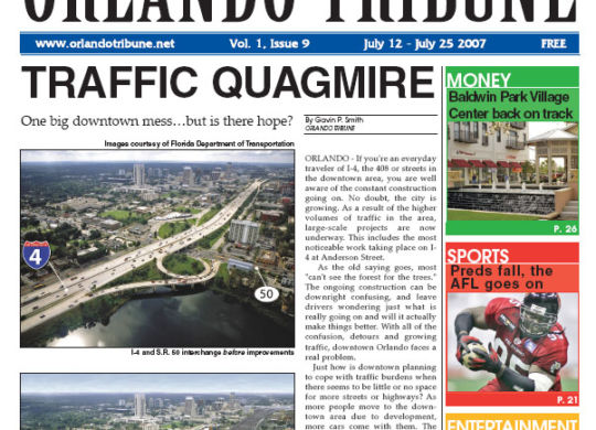 Orlando Tribune Traffic Quagmire 2007 1