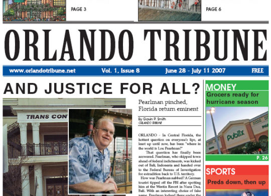 Orlando Tribune Lou Pearlman 1 2007 Gavin P Smith