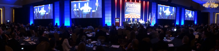 Forbes Reinventing America Summit - Gavin P Smith - Panoramic